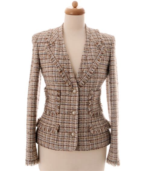 chanel tweed jacket 2022|Chanel tweed jacket price.